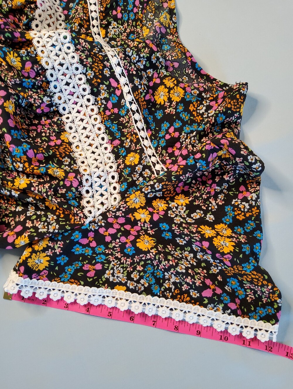 Shein Curve Floral Women's Blouse - Multicolor - Picture 5 of 8